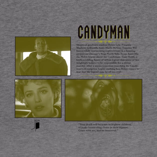 Candyman Synopsis Design by Black Door Apparel 